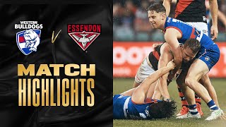 Western Bulldogs v Essendon Highlights  Elimination Final 2021  AFL [upl. by Frants]