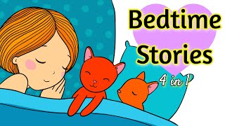 Sleep Meditation for Kids BEDTIME STORIES 4 in 1 Sleep Stories Collection [upl. by Narcissus675]