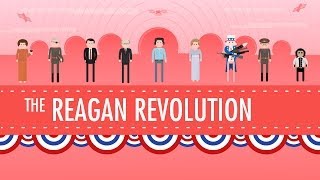 The Reagan Revolution Crash Course US History 43 [upl. by Daggna]