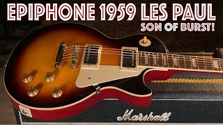 Epiphone 1959 Les Paul  Gibson Custom Shop Collaboration  Guitar Review Part 1 of 3 [upl. by Nosnor]