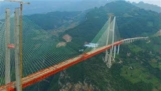 China Sets Record for Worlds Highest Bridge Again [upl. by Frederich109]