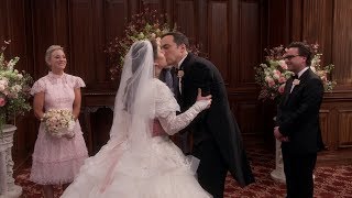 Sheldon amp Amy Wedding Part 2  The Big Bang Theory [upl. by Ainatit]