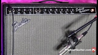 Review Demo  Fender 64 Custom Deluxe Reverb [upl. by Eirolam]