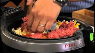 Chef Ming Tsai uses Tfal ActiFry to make Larb [upl. by Ynnej]