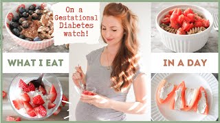 Pregnancy Meal Plan  GESTATIONAL DIABETES  WHAT I EAT IN A DAY [upl. by Rieth]