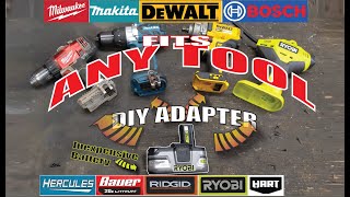 Use Cheap Batteries like Ryobi in TOP Tool Brands Dewalt Milwaukee Makita [upl. by Hackett]