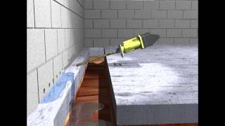 Basement Waterproofing  The Solution Animation [upl. by Klug]