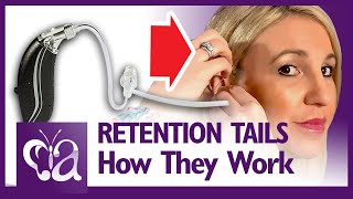 HEARING AID RETENTION TAILS  How They Work [upl. by Hereld]