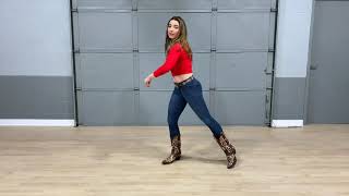 Timber Line Dance Tutorial [upl. by Enidualc]