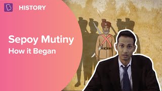 Sepoy Mutiny  How It Began  Class 8  History  Learn With BYJUS [upl. by Norwood]