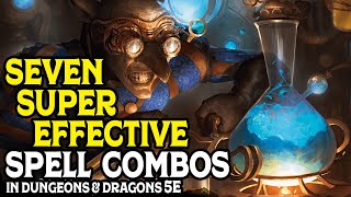 Seven Super Effective Spell Combos in DampD 5e [upl. by Aiuqal]