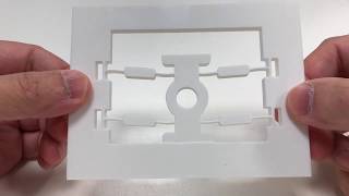 3dprinted Bistable Compliant Switch Mechanism [upl. by Lamak837]