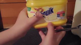 How To Make A Nestle Nesquik Milkshake [upl. by Halueb]