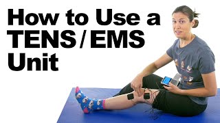 How to Use a TENS  EMS Unit for Pain Relief [upl. by Brelje]