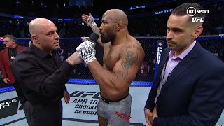 quotHe ran and ran he is not big championquot Yoel Romero reacts to loss vs Adesanya at UFC 248 [upl. by Velleman]