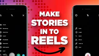 Easy way to make Instagram Reels using Instagram Stories  Tutorial amp Tips [upl. by Atener]