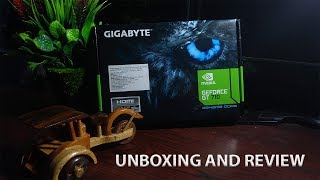 Nvidia GeForce GT 710 Graphics Crad  Unboxing and Review [upl. by Haididej293]