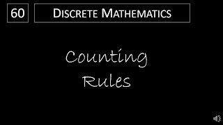 Discrete Math  611 Counting Rules [upl. by Ettenotna]