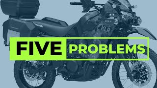 5 Big Problems with the ReDesigned 2022 Kawasaki KLR650 [upl. by Alicec]