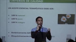 2016 11 05 JORNADA AROMATERAPIA ALFREDO QUEVEDO potencial antiinfeccioso [upl. by Viole539]