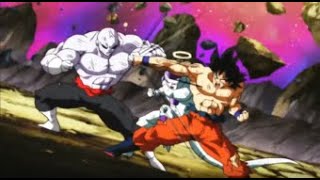 Goku and Frieza vs Jiren but with the music it needed [upl. by Fuld]