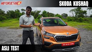 Skoda Kushaq Review  Complete Asli Test [upl. by Dasi530]