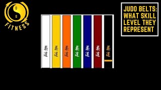 Judo Belts What Skill level they Represent [upl. by Irme]