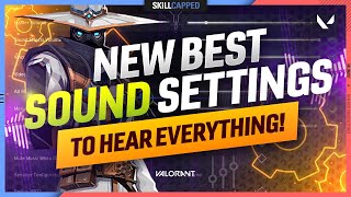 NEW BEST SOUND SETTINGS TO HEAR EVERYTHING  Valorant Settings Guide Audio HRTF amp More [upl. by Anikas]