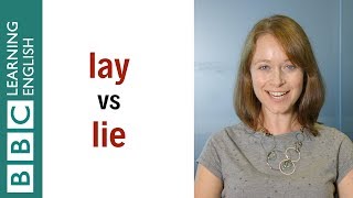 Lie vs Lay  English In A Minute [upl. by Crary593]