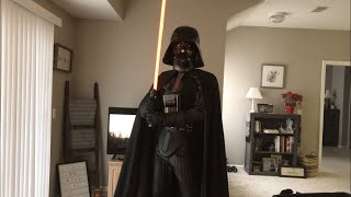 Screen Accurate Darth Vader Costume Suit Up [upl. by Pauly]