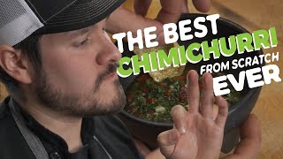 The BEST Chimichurri Recipe From Scratch  SWTY [upl. by Madanhoj]