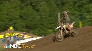 Pro Motocross Round No 2 Loretta Lynns Ranch  EXTENDED HIGHLIGHTS  82220  Motorsports on NBC [upl. by Nehgem]