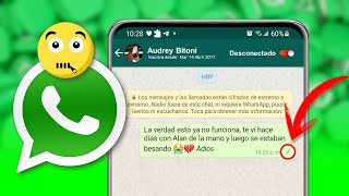 Como Desconectarse de WhatsApp Sin Apagar Internet Sin Apagar el Celular y Sin Desinstalar WhatsApp [upl. by Ruiz]