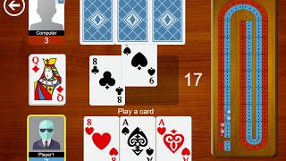 Cribbage 100  Game play [upl. by Euphemia]