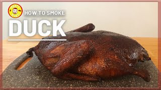 Smoked DUCK on the Masterbuilt  How to Smoke Duck [upl. by Suckow]