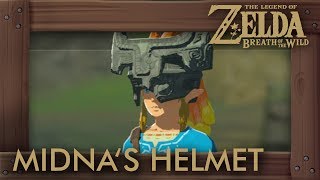 Zelda Breath of the Wild  Midnas Helmet Location [upl. by Ramed]