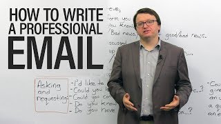 How to write professional emails in English [upl. by Durman512]