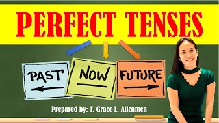 PERFECT TENSES PAST PRESENT amp FUTURE [upl. by Winzler]