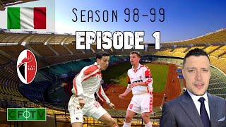 Kurt0411 Retro Football Manager Episode 1 [upl. by Earla]