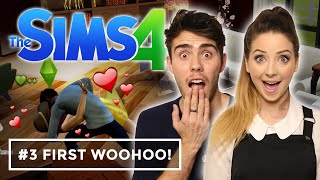 WooHoo For The First Time  Zalfie Sims 4 3 [upl. by Aronos]