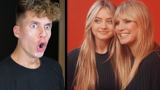 WER WÜRDE EHER 😳 Heidi Klum amp Leni Klum [upl. by Haile]