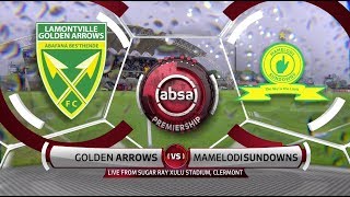 Absa Premiership  Golden Arrows v Mamelodi Sundowns  Highlights [upl. by Neenahs]