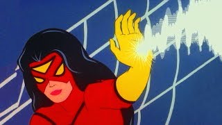 Animated SpiderWoman  Best Puns [upl. by Ayahsal512]