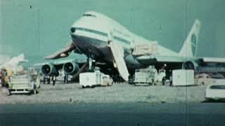 F 3573 July 30 1971 Boeing 747 Emergency Landing at SFO Pan Am Airlines [upl. by Hephzipah]