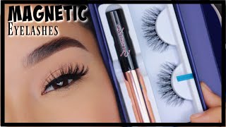 How To Apply MAGNETIC EYELASHES [upl. by Tedi]