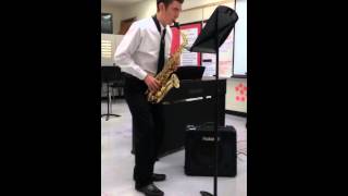 Alto Saxophone Sonata Paul Creston [upl. by Acemahs592]