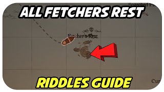 All Fetcher’s Rest Riddles Guide  Sea Of Thieves [upl. by Adnolay]