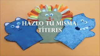 Hazlo tú misma Títeres [upl. by Samara]