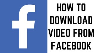 How to Download Video from Facebook [upl. by Kirred102]