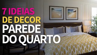 7 ideias de decoração de parede de quarto de casal  SIMPLICHIQUE [upl. by Mathias]